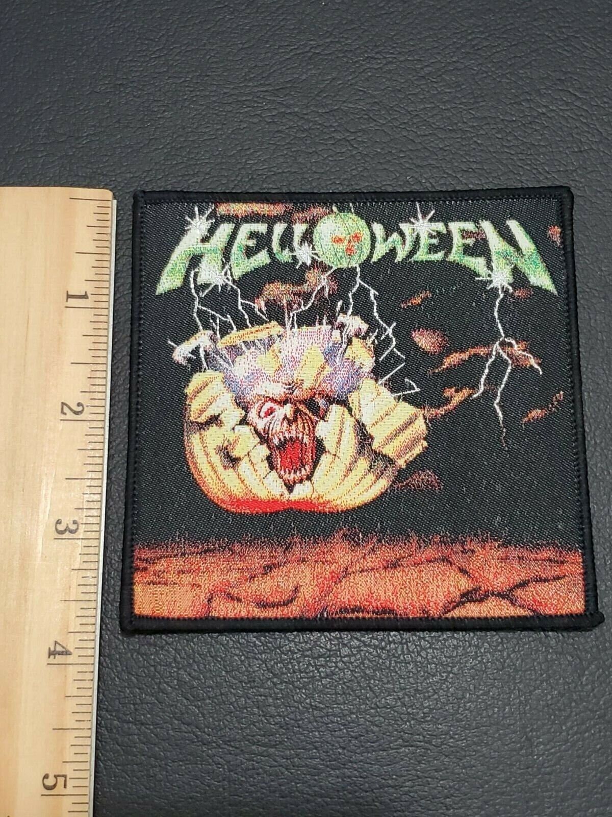 Helloween Mini LP - Embroidered Woven Patch, Power Metal Band