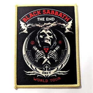 EMBROIDERED BLACK SABBATH HENRY ROCK BAND PATCH (Please Read