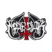 Marduk Standard Patch Logo Cut Out nieuw Officieel Zwart One Size
