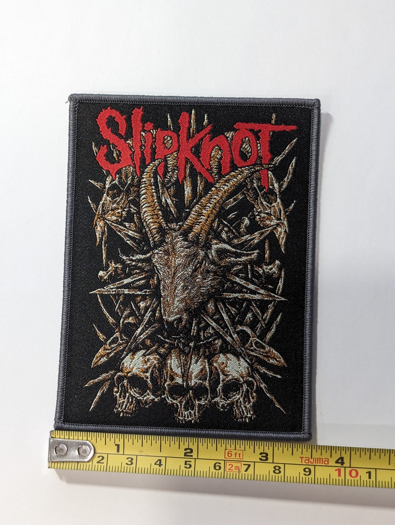 SLIPKNOT (e) Sew / Iron On Badge Rock Music Festival Patch | UK - Foto 8