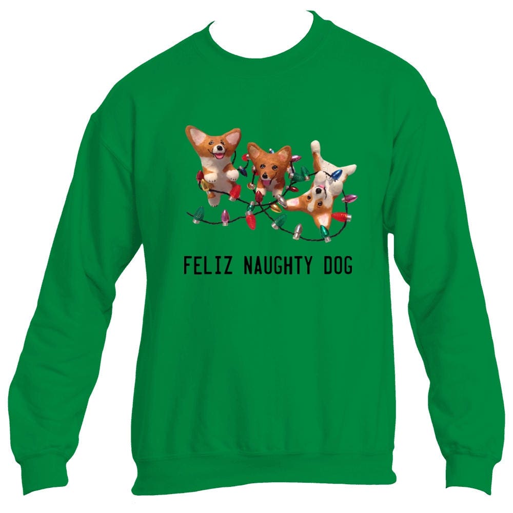 Feliz Naughty Dog Sweatshirt | Etsy