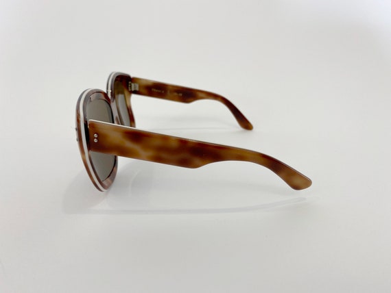 60s Vintage Blur Brown Sunglasses : France - image 3