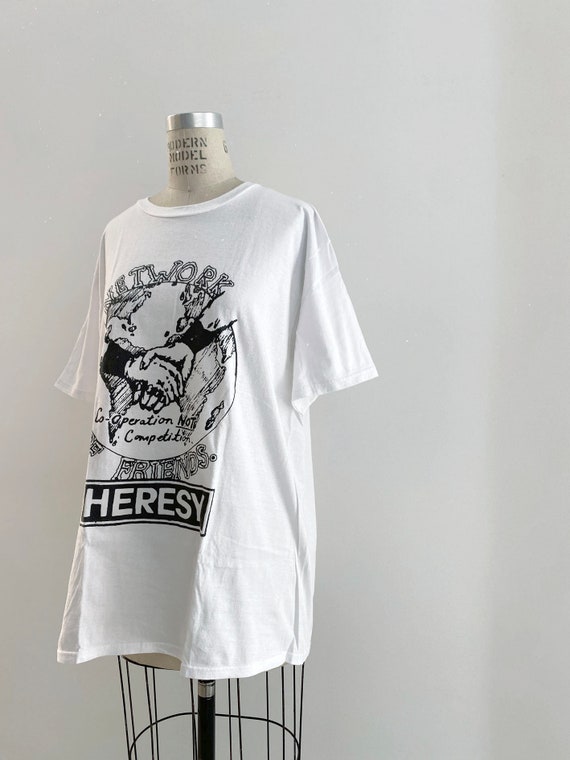 00s Vintage Heresy T-shirt - image 2