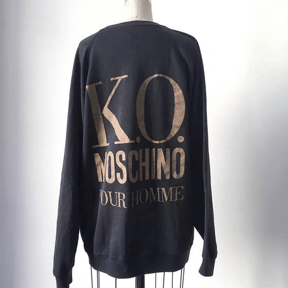90s Vintage MOSCHINO sweat shirt - image 2
