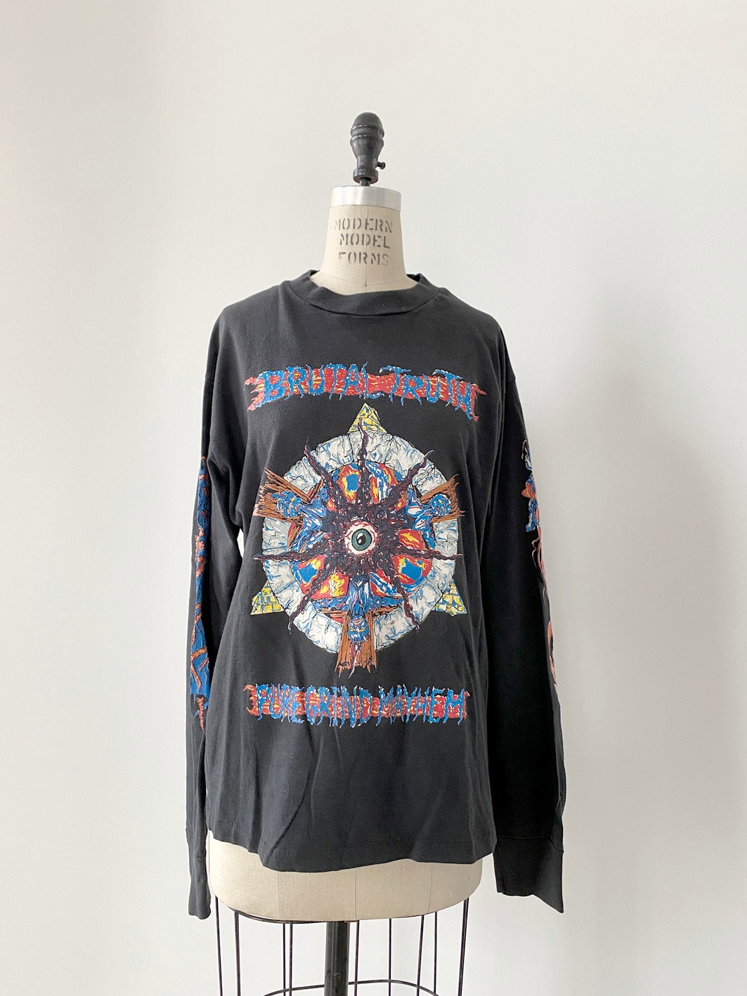 brutal truth earache vintage 90s バンドT