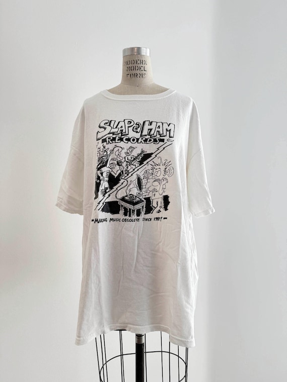 90s Vintage Slap a Ham records shirt