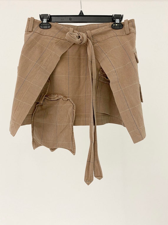 Christopher NEMETH Archive Vintage Denim Culotte Wandering Stitch Denim  Pants