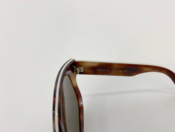 60s Vintage Blur Brown Sunglasses : France - image 4