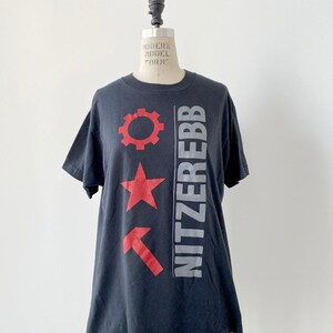 80-tals vintage Nitzer Ebb-skjorta