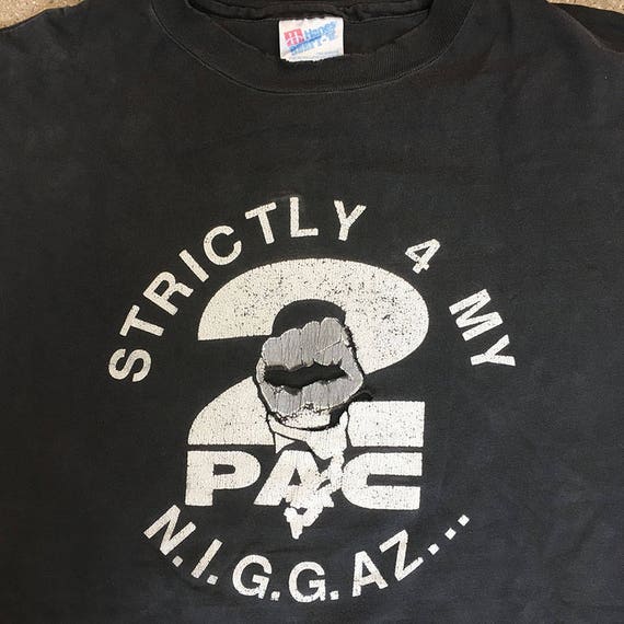 90s Vintage 2PAC original T-shirt - image 3