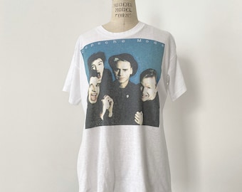80s Vintage Depeche Mode 101 Shirt : rock