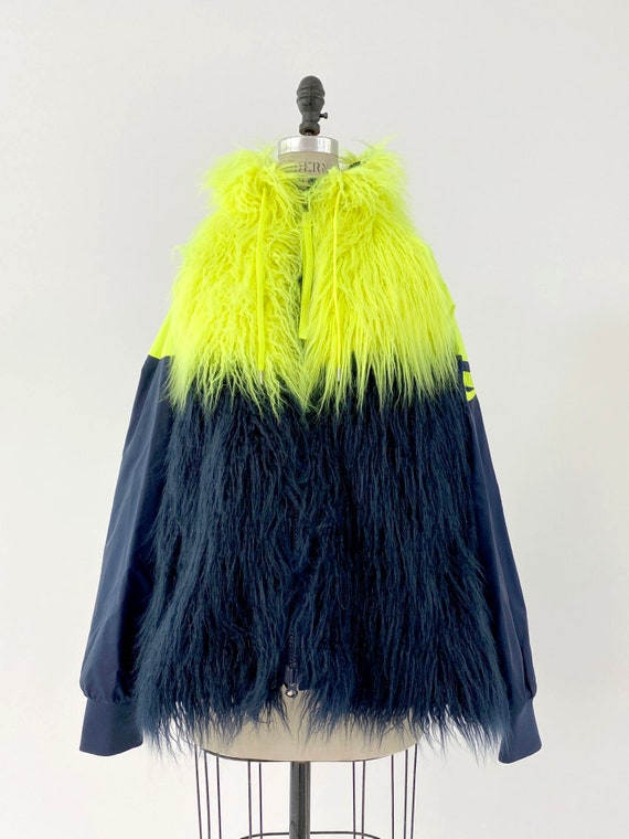 Avant garde Nike x sacai Fur Parka Jacket - image 3