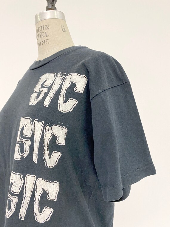 80s Vintage Japanese Hardcore punk SIC shirt - image 4