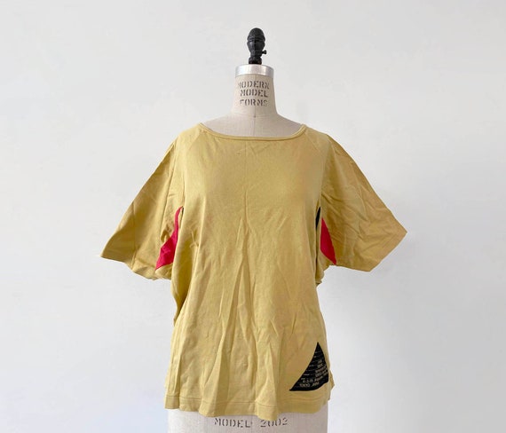 80s Vintage Kansai Yamamoto batwing top
