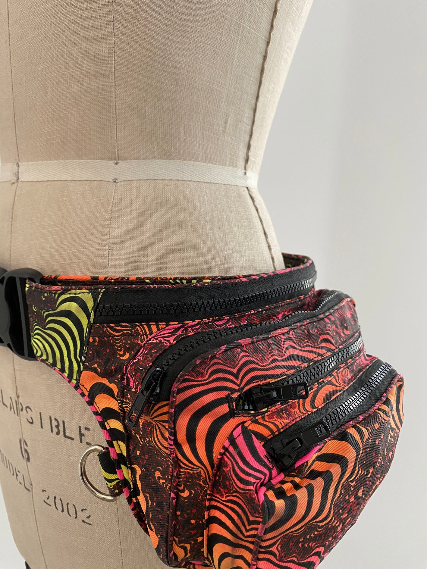 Y2K Vintage Space Tribe Psychedelic Fanny Pack : Rave - Etsy