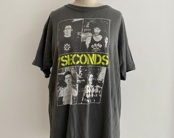 Camisa vintage de la gira de 1990 de 7 segundos de los años 90