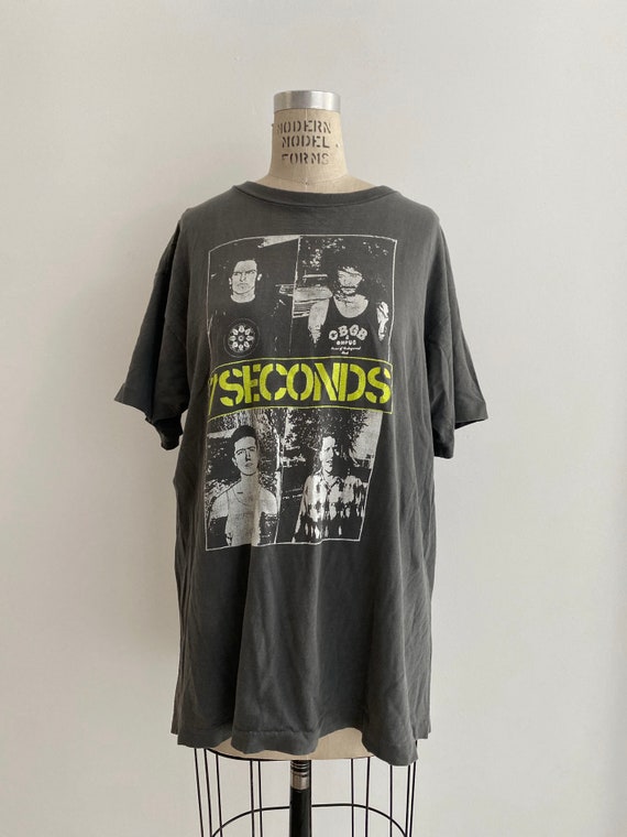 90s Vintage 7 Seconds 1990 Tour Shirt - Etsy