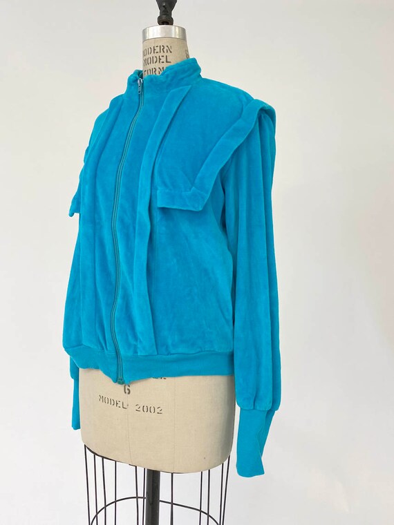 70s Vintage Pierre Cardin space age velvet Jacket