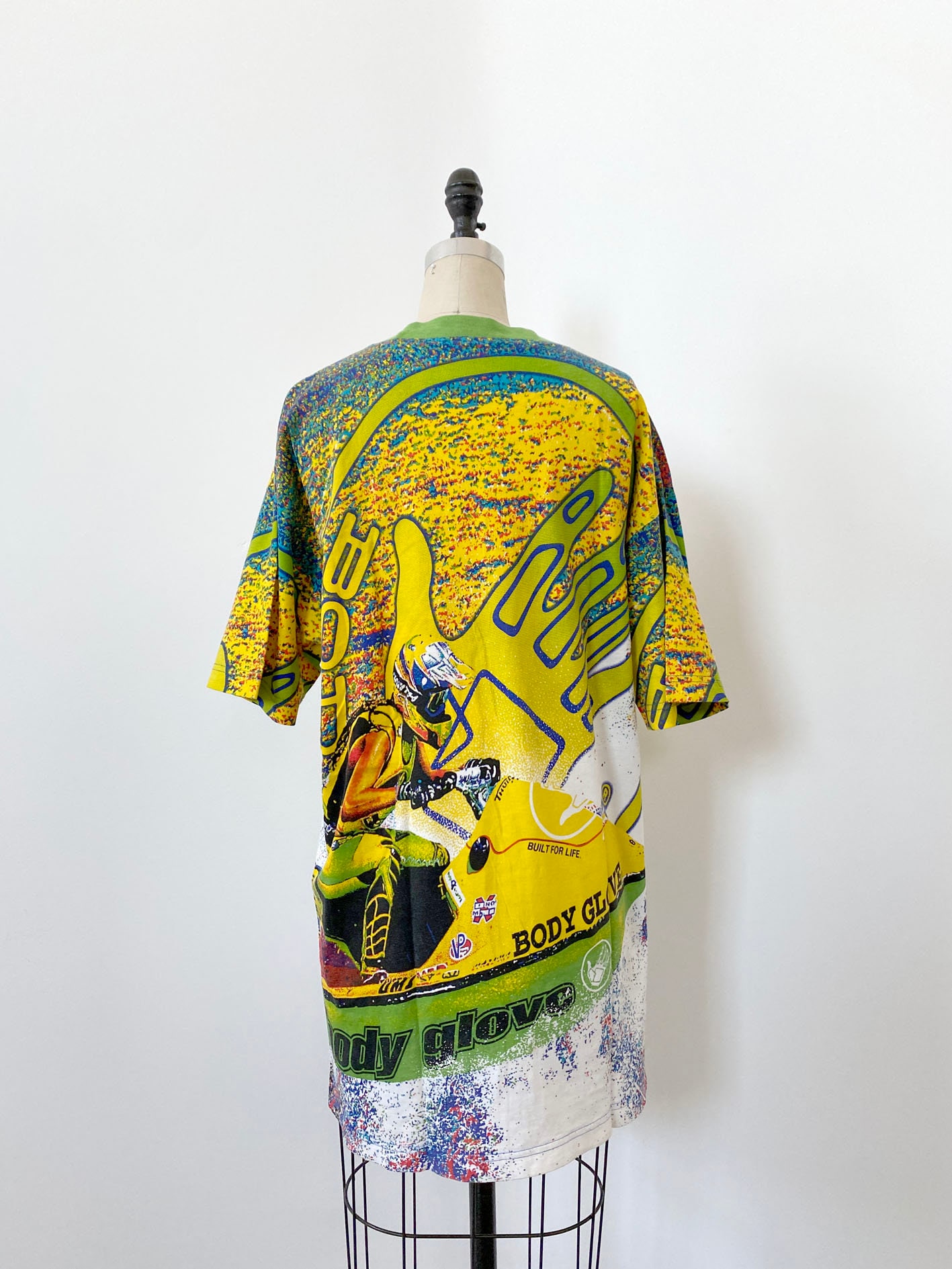 90s Vintage Body Glove Overprint Shirt - Etsy