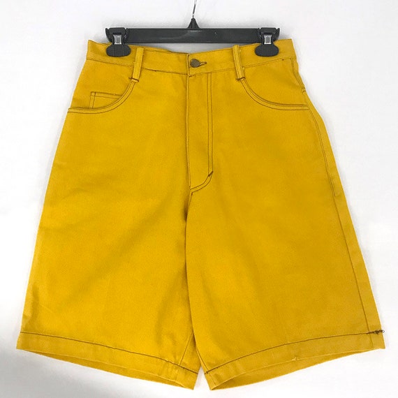 90s Vintage 40 ACRES and a MULE yellow shorts : pants - Gem