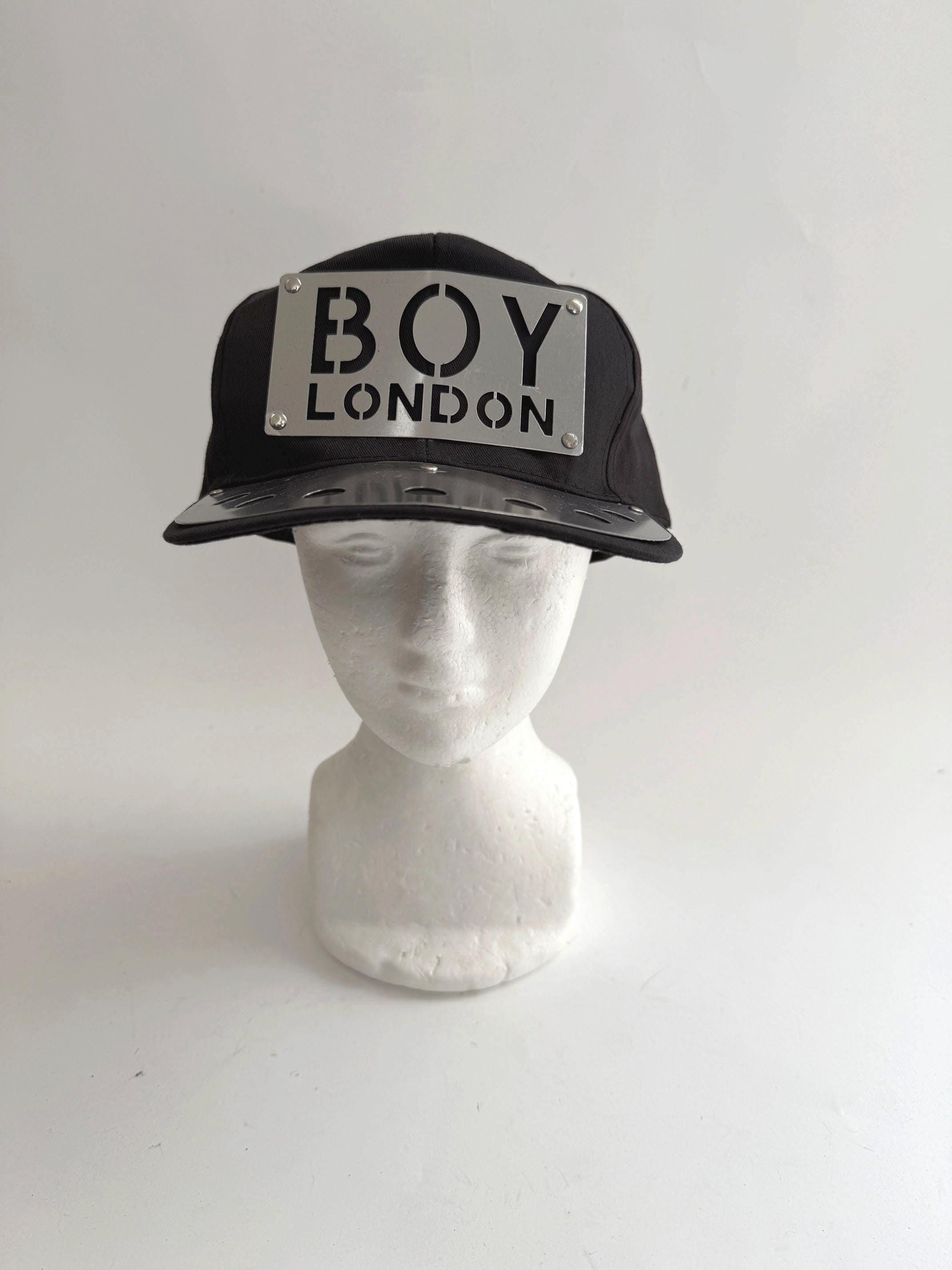 90s Vintage BOY London Metal Plate Cap : Pet Shop Boys - Etsy