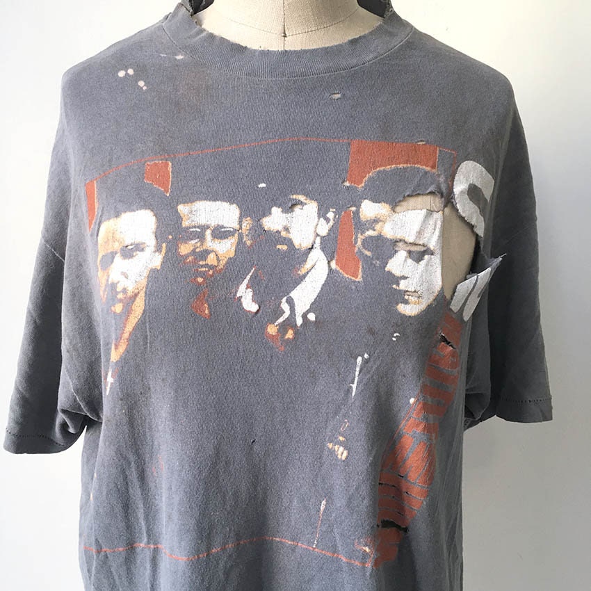 80s Vintage U2 Distressed Shirt - Etsy
