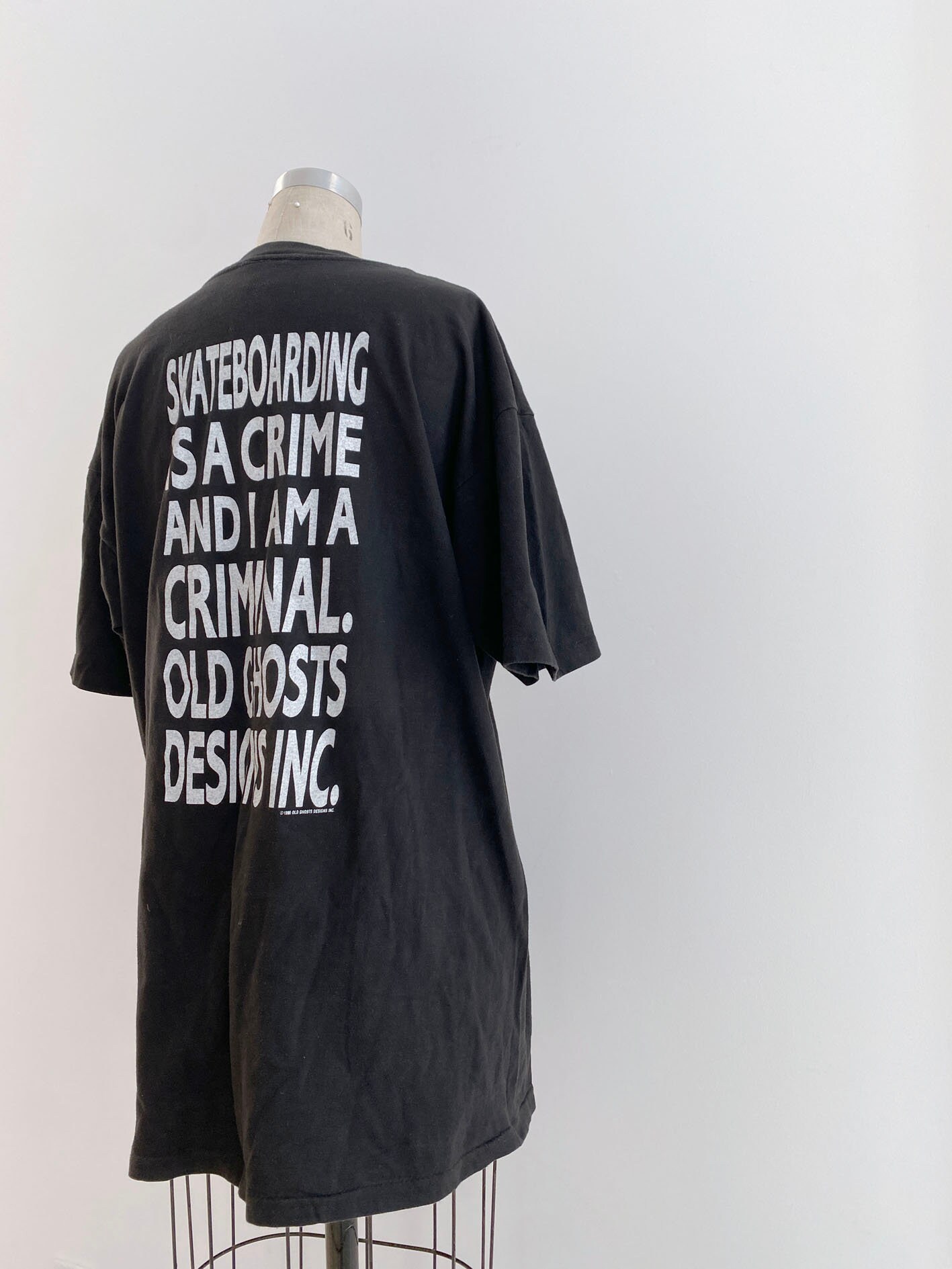 90s Vintage Old Ghosts Designs T-shirt - Etsy