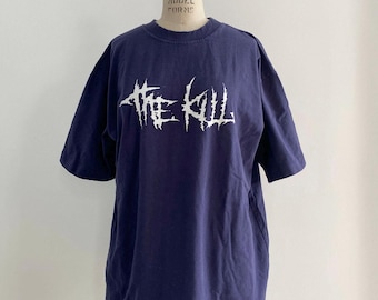 Camiseta vintage australiana de grindcore de los años 2000 con The Kill