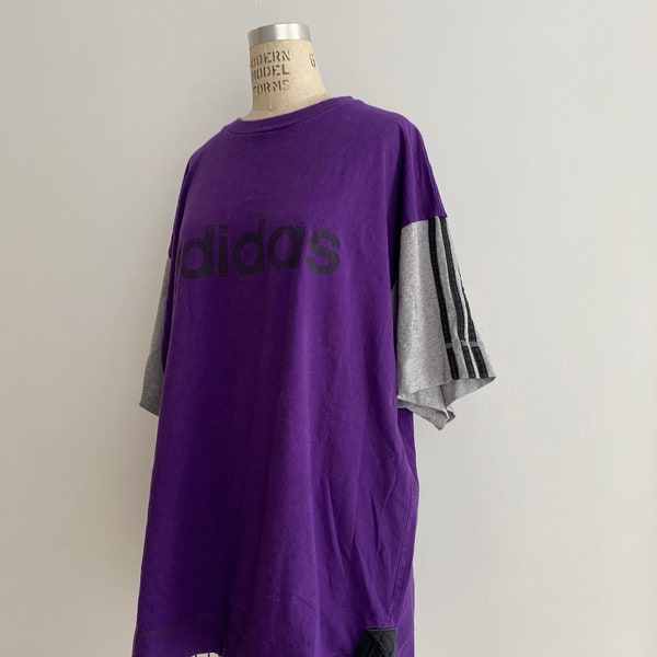 90s Vintage adidas raver baggy shirt : Rave