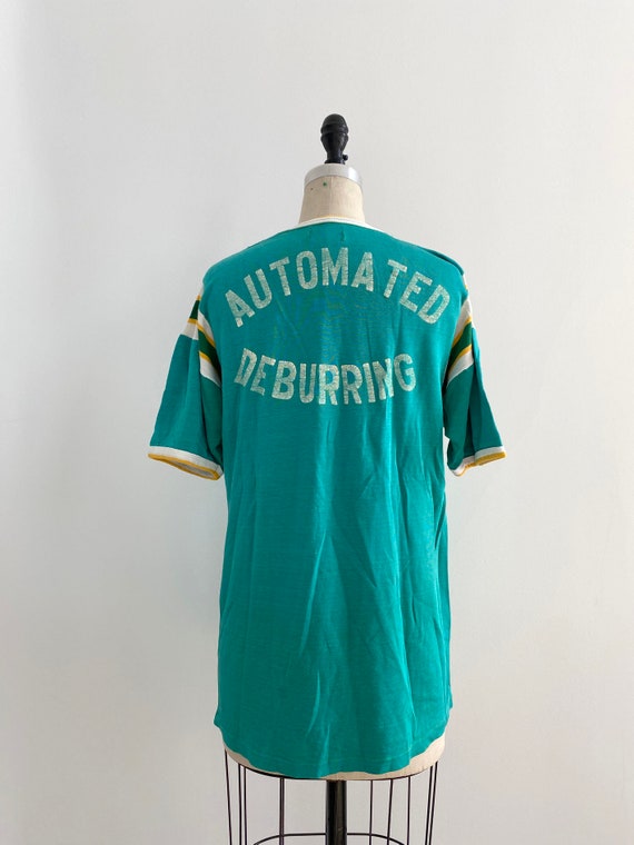 70s Vintage Sport Jersey Top : shirt