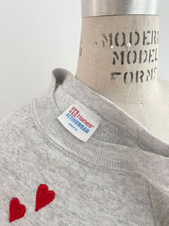 90s Mickey mouse patchwork sweat shirt - image 6