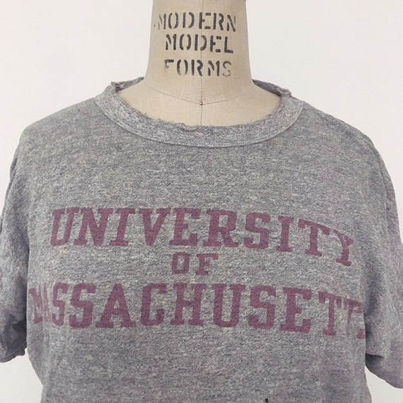 60s Vintage Champion University of Massachusetts T