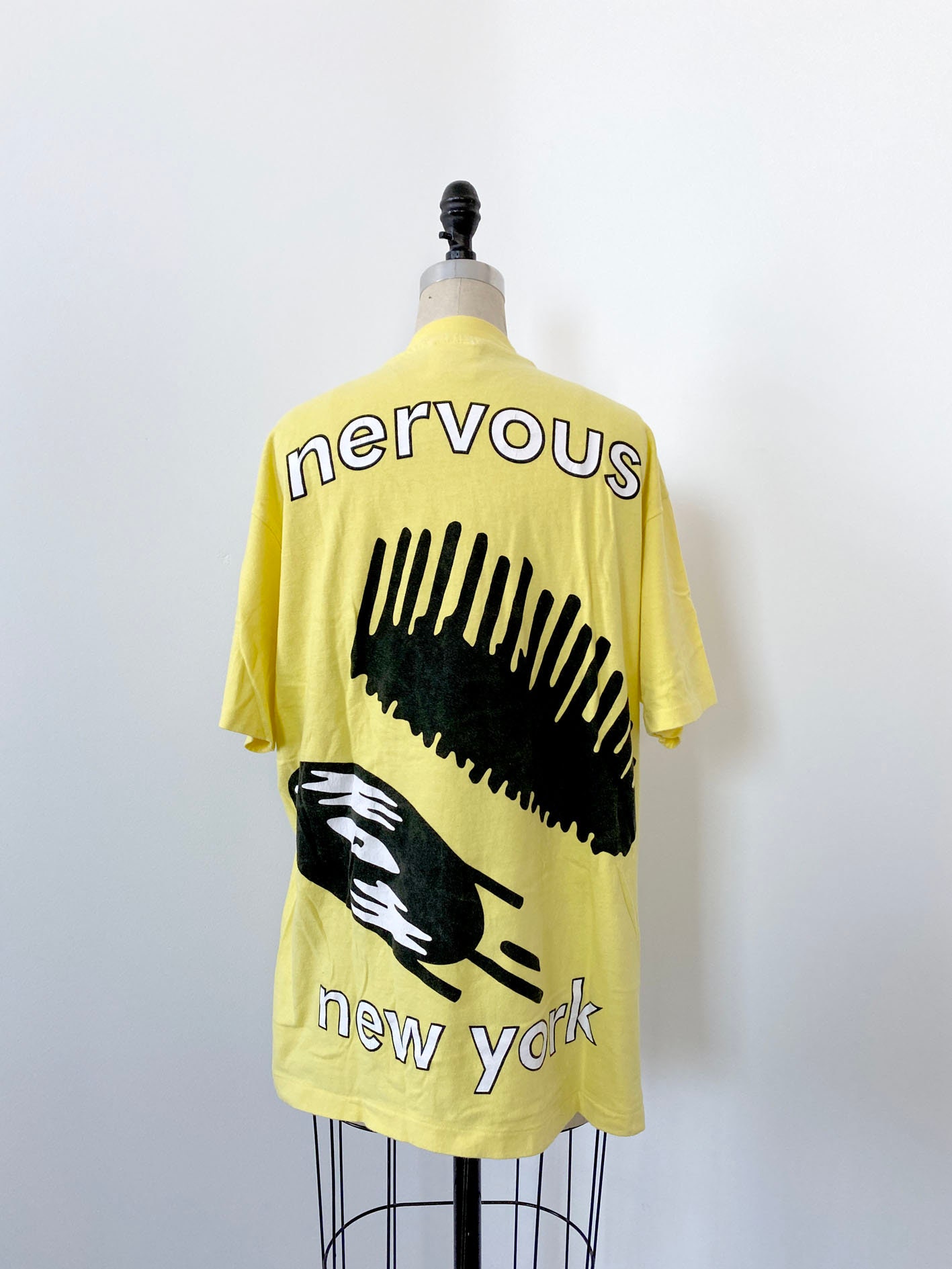 90年代ヴィンテージNervous Recordsシャツ：ハウステクノレイブ - Etsy 