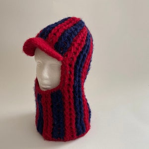 70s Vintage Knit Balaclava ski mask