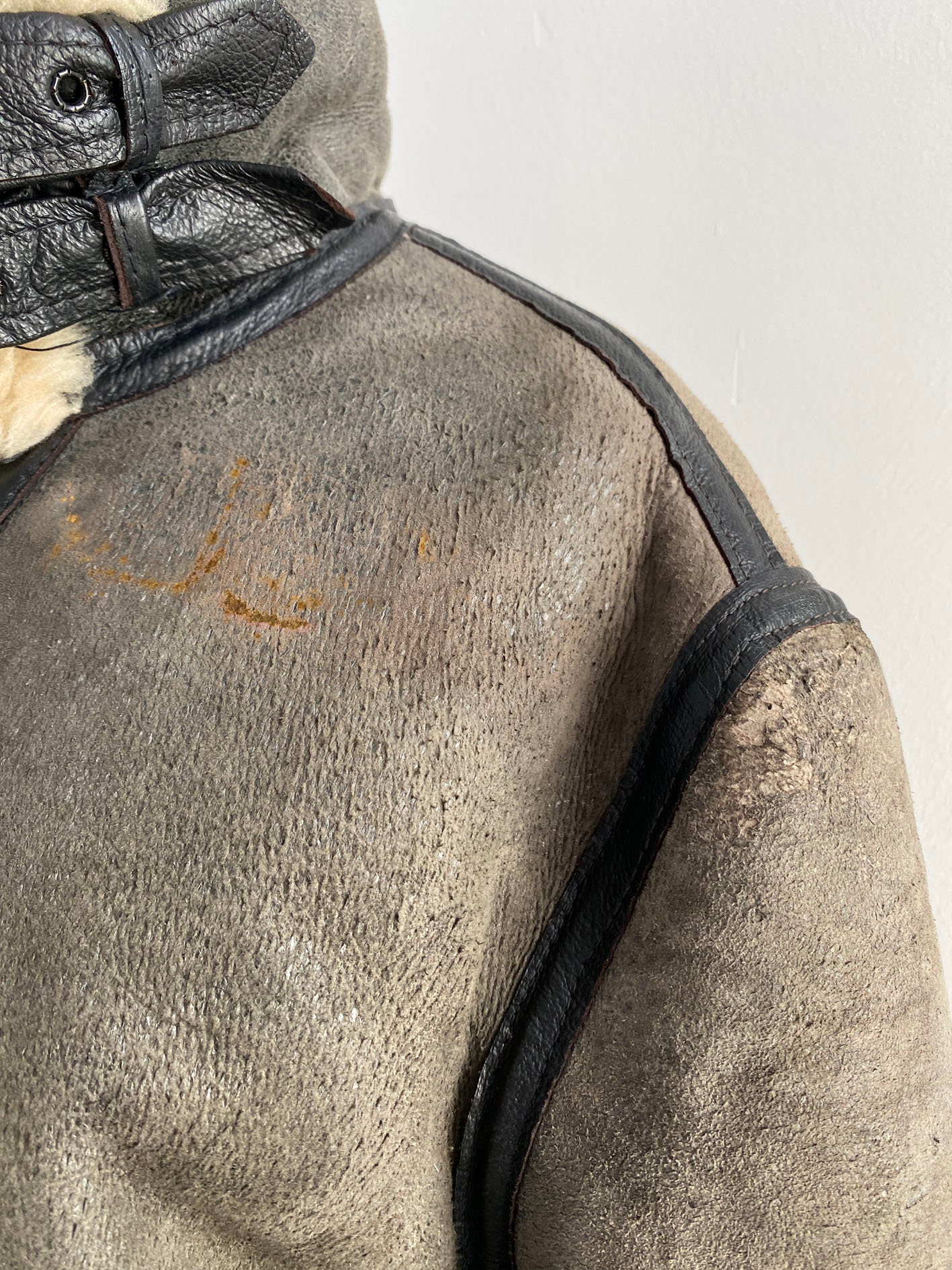 ふ*う様 vtg 80s schoot b-3 mouton flight ja 80s Vintage Schott Type B-3 Flight Mouton Leather Jacket - Etsy
