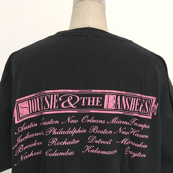 Siouxsie And The Banshees ビンテージ バンドTシャツ Siouxsie and the Banshees Shirt, Vintage Rare T-shirt, Sioux
