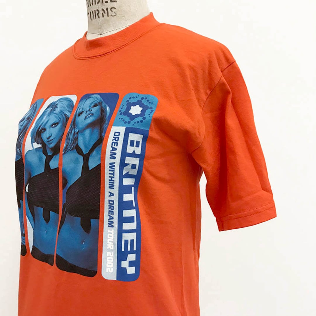 00s Vintage Britney Spears 2002 Tour shirt - Etsy 日本