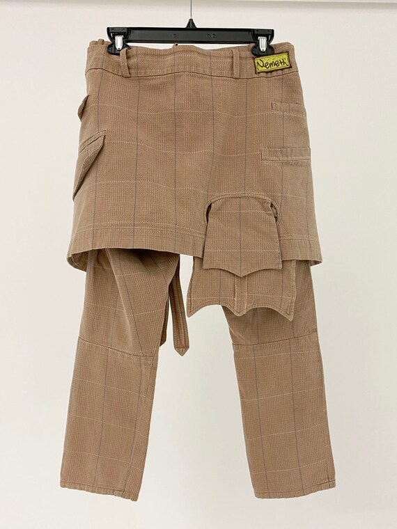 Christopher Nemeth クリップパンツ Christopher Nemeth クロップドフレアパンツ | ブラック