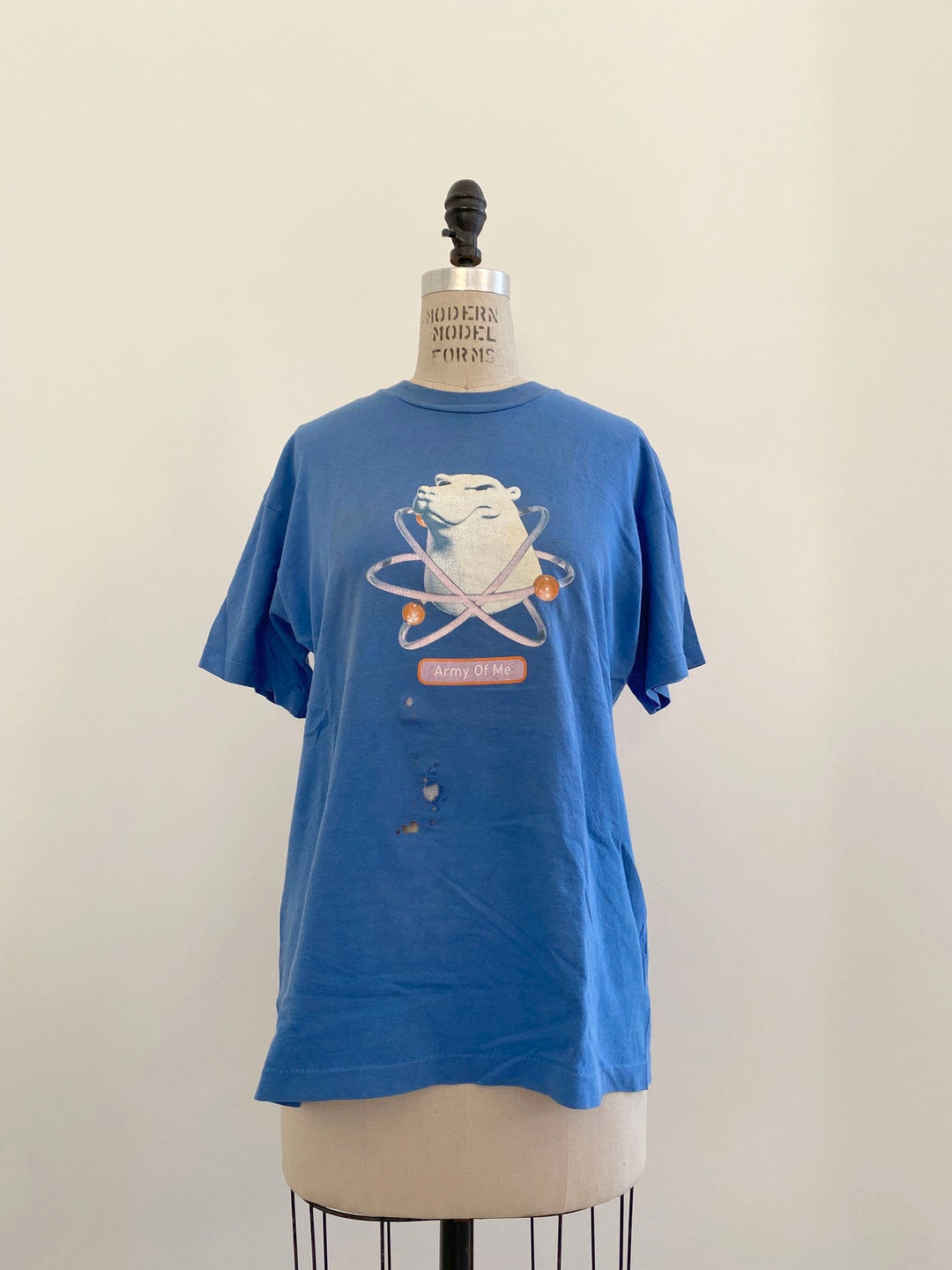 90年代ヴィンテージORGビョーク - Army of me - プロモーションTシャツ 