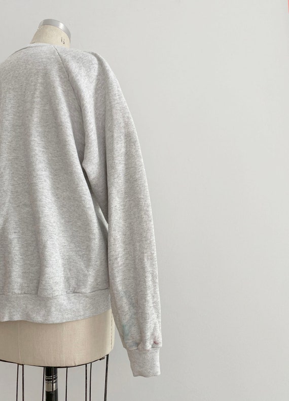 90s Mickey mouse patchwork sweat shirt - image 5