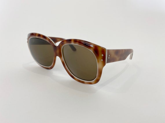 60s Vintage Blur Brown Sunglasses : France - image 2