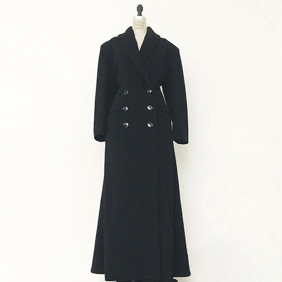 80s Vintage PATRICK KELLY Drape back Coat