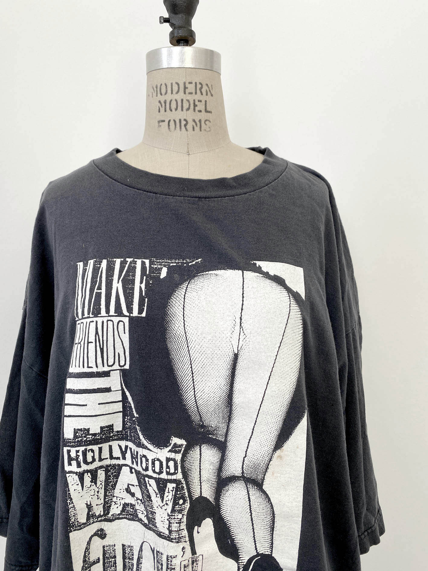 90s Vintage Old Ghosts Designs Hollywood T-shirt - Etsy