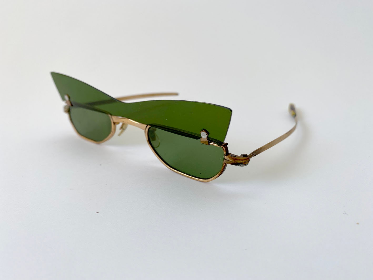 Round John Lennon Sunglasses Men Tortoise Glasses Green Glass Sunglasses SMALL