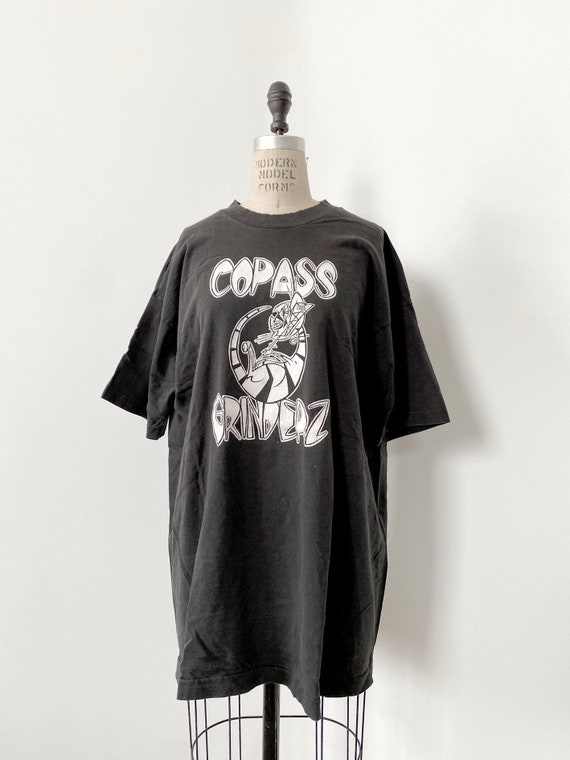 90年代ヴィンテージCopass Grinderzシャツ：ノイズロック - Etsy 日本