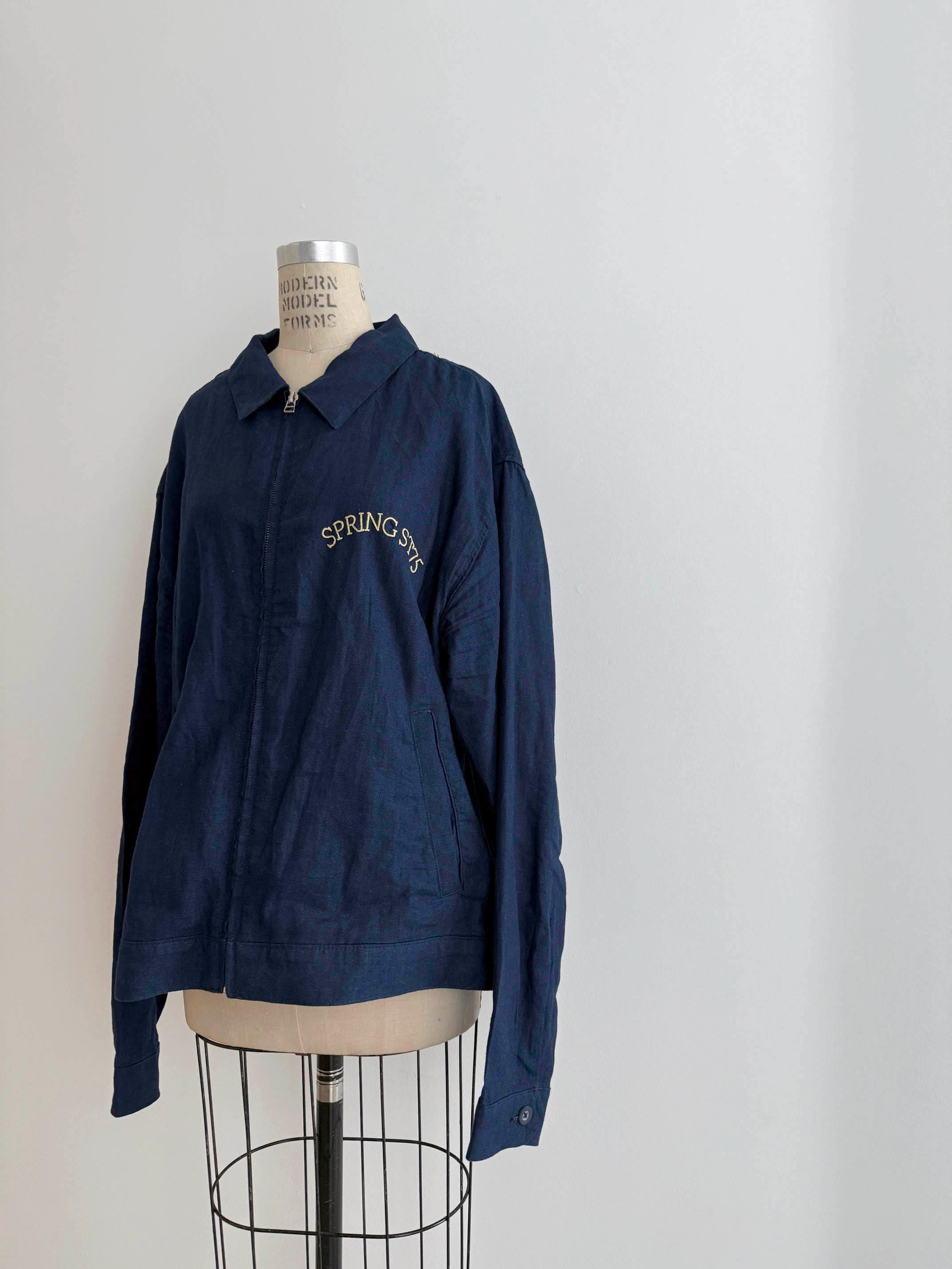 Vintage Chain Stitch Work Jacket - Etsy Australia