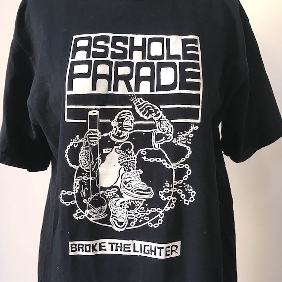 00s Vintage Assholeparade Shirt : - image 2