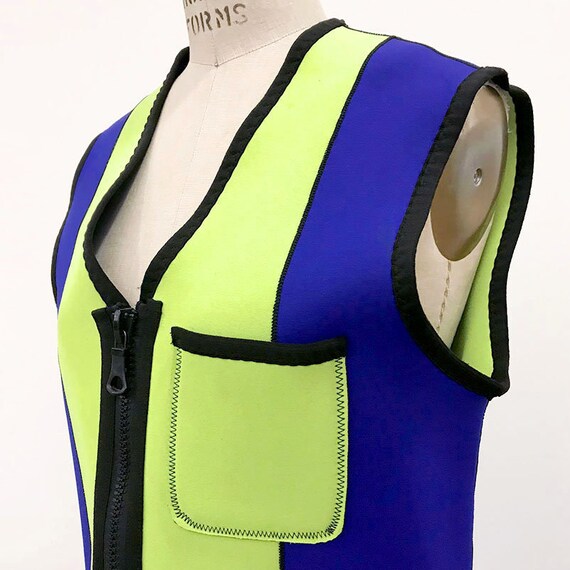 90s Vintage MOSCHINO Wet suit vest - image 1