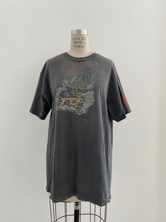 90s SANTA CRUZ tシャツ　襤褸 90s SANTA CRUZ tシャツ 襤褸 - メルカリ