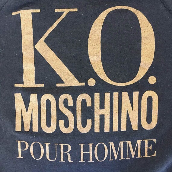 90s Vintage MOSCHINO sweat shirt - image 4